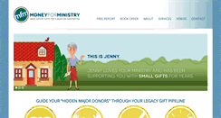 Desktop Screenshot of moneyforministry.com